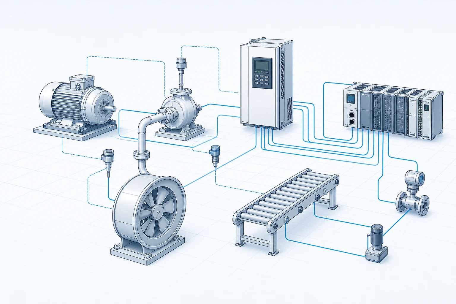 automation system blueprint — ZHIQI ELECTRIC